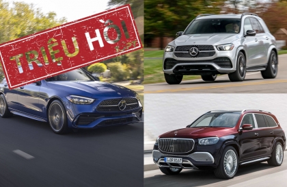 Liên tiếp triệu hồi Mercedes-Benz tại Việt Nam